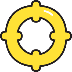 Target 2 Icon from Stickies Colors Set