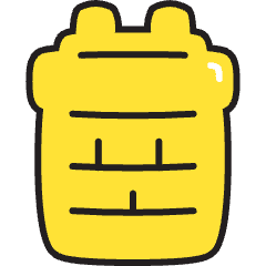Chimney Icon from Stickies Colors Set