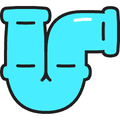 Pipe Icon from Stickies Colors Set