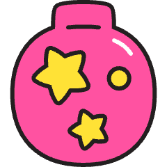 Christmas Decor Icon from Stickies Colors Set