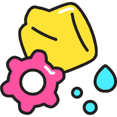 Color Setting Icon from Stickies Colors Set