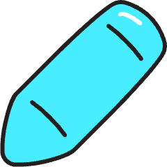 Pencil Icon from Stickies Colors Set