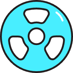 Nuclear 1 Icon from Stickies Colors Set