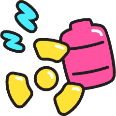Nuclear Power Icon from Stickies Colors Set