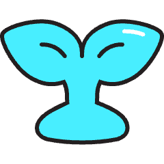 Plant 2 Icon from Stickies Colors Set