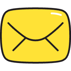 Mail Icon from Stickies Colors Set