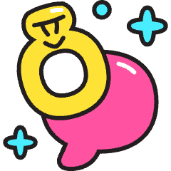 Propsal Engagement Icon from Stickies Colors Set