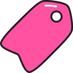 Bookmark Icon from Stickies Colors Set