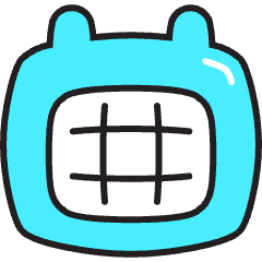 Calendar Icon from Stickies Colors Set