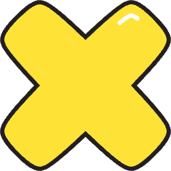 Cancel 1 Icon from Stickies Colors Set