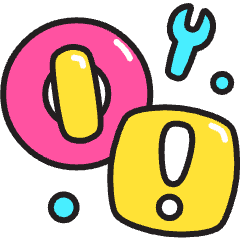 Switch Problem Fix Icon from Stickies Colors Set