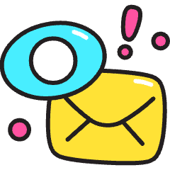 View Mail Icon from Stickies Colors Set