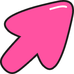Cursor Icon from Stickies Colors Set