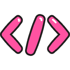 Programming Icon from Stickies Colors Set