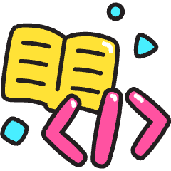 Programming Study Icon from Stickies Colors Set