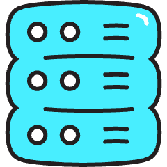 Server Icon from Stickies Colors Set