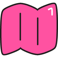 Map Icon from Stickies Colors Set