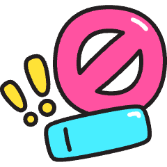 No Smoking Area Icon from Stickies Colors Set