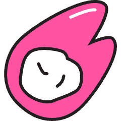 Asteroid Icon from Stickies Colors Set