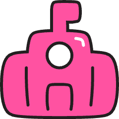 School Icon from Stickies Colors Set