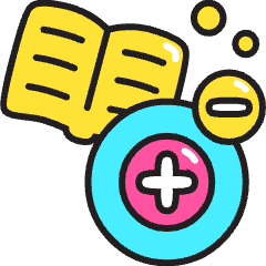 Science Class Icon from Stickies Colors Set