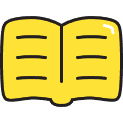 Textbook 2 Icon from Stickies Colors Set