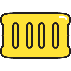 Container Icon from Stickies Colors Set