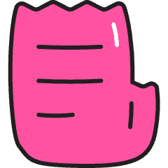 Reciept 2 Icon from Stickies Colors Set