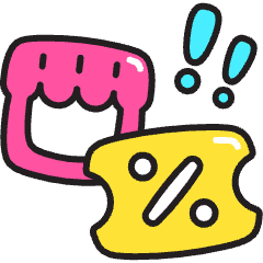 Shop Sale Coupon Icon from Stickies Colors Set