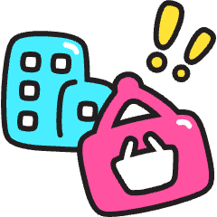 Shopping Mall Icon from Stickies Colors Set
