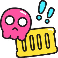 Toxic Container Icon from Stickies Colors Set