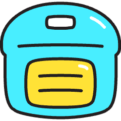 Warehouse Icon from Stickies Colors Set