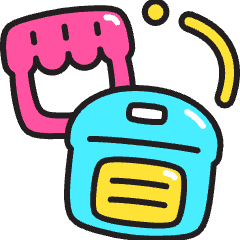 Warehouse To Store Icon from Stickies Colors Set