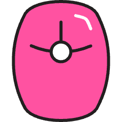 Mouse Icon from Stickies Colors Set