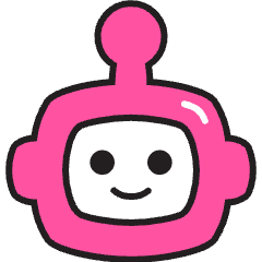 Robot Ai Icon from Stickies Colors Set