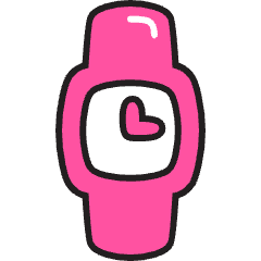 Watch Icon from Stickies Colors Set