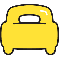 Bed Icon from Stickies Colors Set