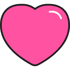 Love Icon from Stickies Colors Set