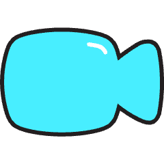 Video Camera Icon from Stickies Colors Set