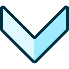 Arrow Button Down 3 Icon from Ultimate Duotone Set