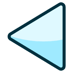 Arrow Button Left 2 Icon from Ultimate Duotone Set