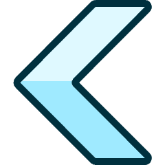 Arrow Button Left 3 Icon from Ultimate Duotone Set