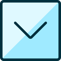 Arrow Rectangle Down Icon from Ultimate Duotone Set