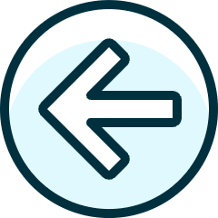 Arrow Thick Circle Left 1 Icon from Ultimate Duotone Set