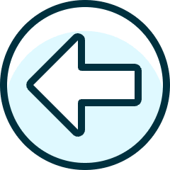 Arrow Thick Circle Left Icon from Ultimate Duotone Set