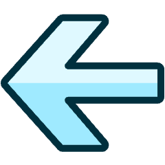 Arrow Thick Left 3 Icon from Ultimate Duotone Set