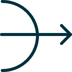 Diagram Arrow Bow Icon from Ultimate Duotone Set