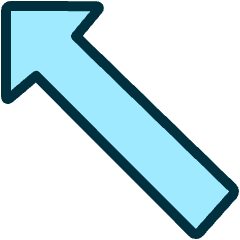 Diagram Arrow Up Left Corner Icon from Ultimate Duotone Set