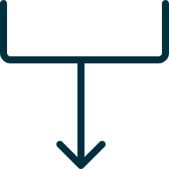 Diagram Fall Down Icon from Ultimate Duotone Set