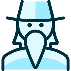 Famous People Man Merlin 1 Icon from Ultimate Duotone Set